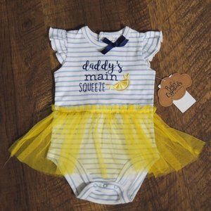 Nautical Yellow and Blue lemons 6m One Piece